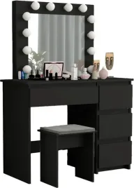 toaletka-kosmetyczna-lustro-12-led-taboret-tapicerowany-czarny
