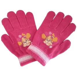 rekawiczki-dla-dziewczynki-na-jesien-zime-psi-patrol-skye-jasny-roz