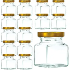 sloik-kwadrat-120-ml-z-nakretkami-miod-przetwory-sloiki-paczka-15szt
