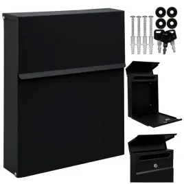 nowoczesna-smukla-skrzynka-na-listy-w-kolorze-czarnym-z-kluczykami-i-zestawem-montazowym