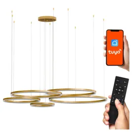 zlota-lampa-sufitowa-led-wiszaca-ring-tuya-aplikacja-na-telefon-pilot-408w