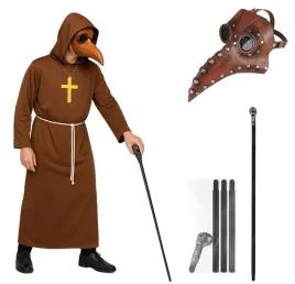 stroj-przebranie-doktor-plagi-dzuma-peleryna-maska-halloween-zestaw