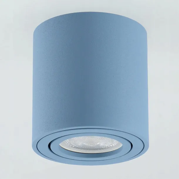 oprawa-natynkowa-halogenowa-tuba-led-gu10-ruchoma-spot-sufitowa-niebieska-dlugosc-wysokosc-8-5-cm