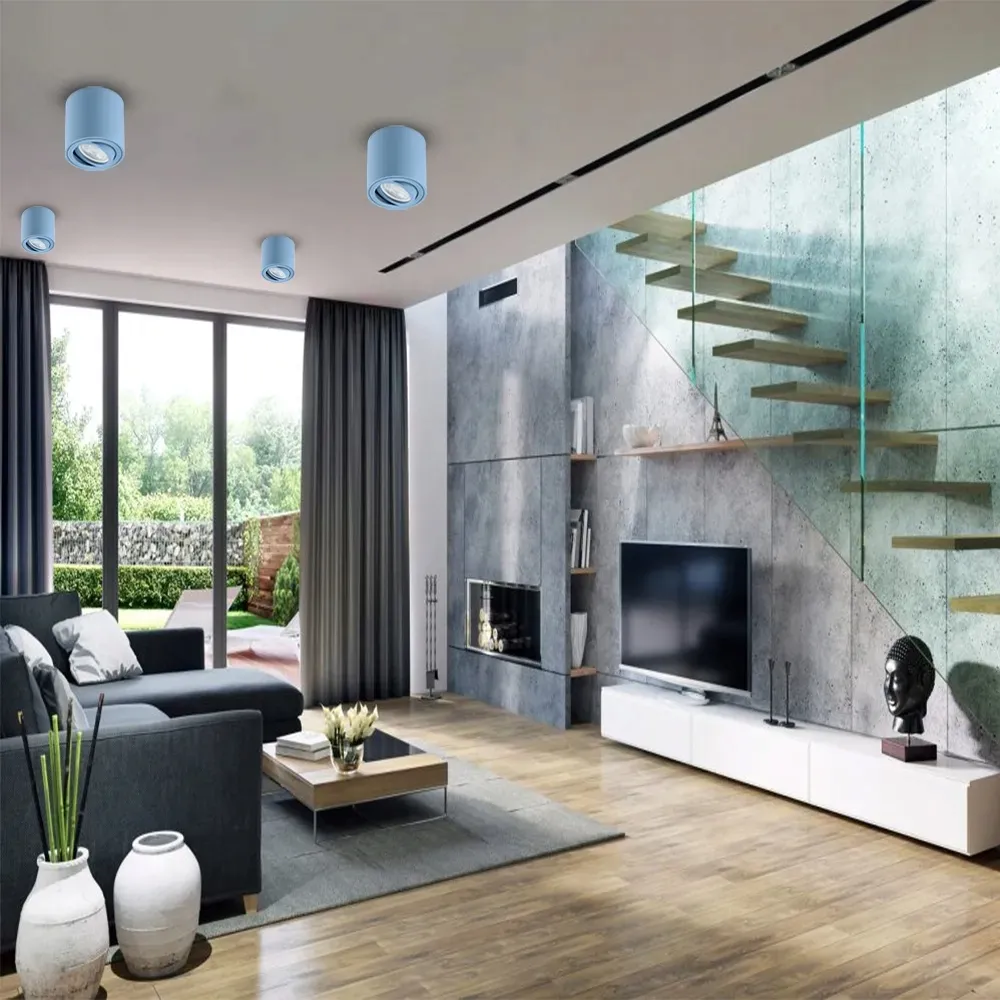 oprawa-natynkowa-halogenowa-tuba-led-gu10-ruchoma-spot-sufitowa-niebieska