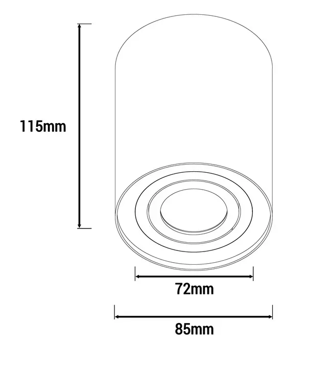 oprawa-halogenowa-natynkowa-tuba-led-gu10-ruchoma-spot-kinkiet-sufitowy