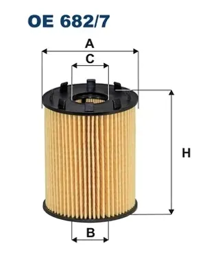 filtron-oe-682-7-wysokosc-83-mm