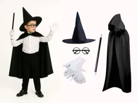 stroj-czarodziej-rozdzka-peleryna-110cm-kapelusz-okulary-rekawiczki-magik