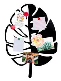 tablica-magnetyczna-na-sciane-notatki-zapiski-planner-lisc-monstera-metal