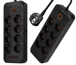 przedluzacz-listwa-zasilajaca-sieciowa-2m-8-gniazd-230v-4x-usb-ladowarka