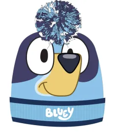 czapka-zimowa-piesek-bluey-z-pomponem