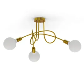zlota-lampa-sufitowa-wiszaca-led-3x-e27-zyrandol-salon-na-zarowki-230v