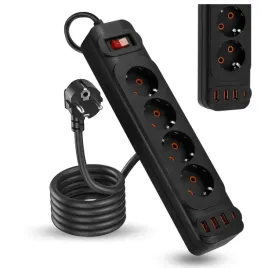 przedluzacz-listwa-zasilajaca-sieciowa-4-gniazda-230v-5m-4x-usb-a-ladowarka