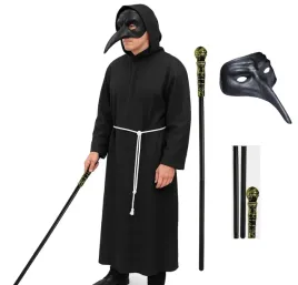 stroj-kostium-doktor-plagi-dzuma-maska-plastikowa-peleryna-laska-berlo