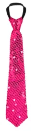 krawat-blyszczacy-rozowy-36-cm-z-cekinami-disco-cekin-biskupi-roz