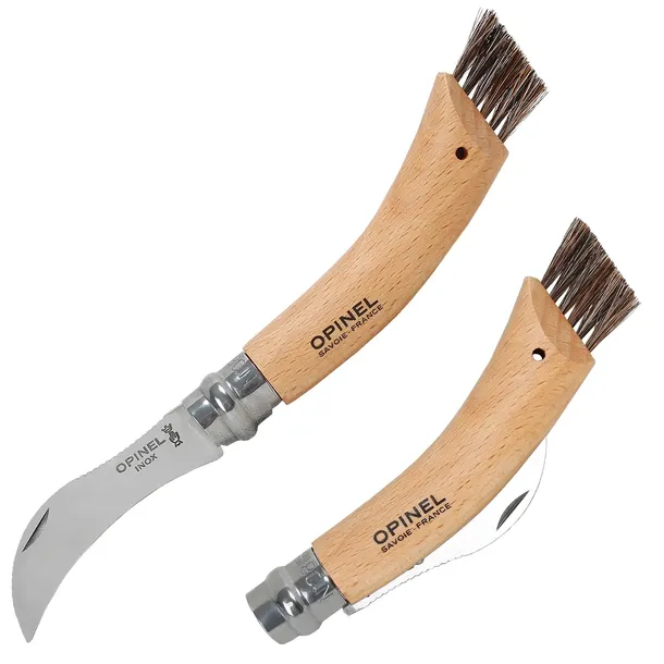 NÓŻ SKŁADANY OPINEL No 8 INOX MUSHROOM DO ZBIERANIA GRZYBÓW Blister