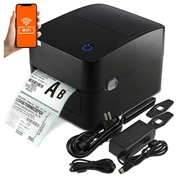 Drukarka Etykiet Kurierskich Termiczna XPRINTER XP-410B USB WIFI DHL DPD