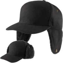 czapka-zimowa-meska-z-daszkiem-nausznikami-uszatka-brandit-lumberjack-black