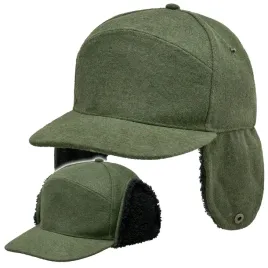 czapka-zimowa-meska-z-daszkiem-nausznikami-uszatka-brandit-lumberjack-olive