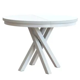 stol-bialy-okragly-rozkladany-do-jadalni-kris-90-128x90x77cm