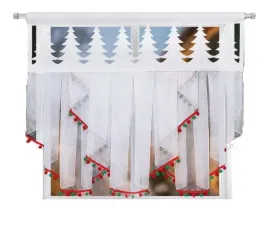 firanka-panel-dekoracyjny-pompony-boze-narodzenie-azur-filc-choinka-120x200