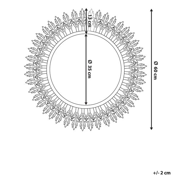 lustro-scienne-o-60-cm-zlote-vorey-stan-nowy