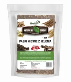 miesne-paski-z-jelenia-100percent-jelen-miekki-przysmak-dla-psa-balto-4-szt