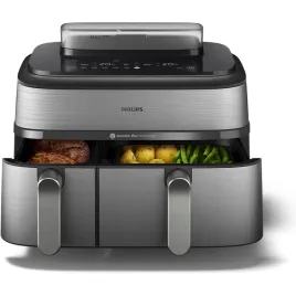 frytkownica-beztluszczowa-airfryer-philips-9l-2750w-na555-00-dwa-kosze