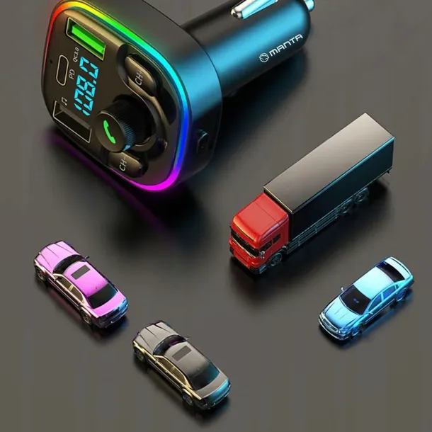 transmiter-samochodowy-fm-manta-bluetooth-usb-c-led-qc3-0-pd-stream-zasilanie-gniazdo-zapalniczki-samochodowej-12v