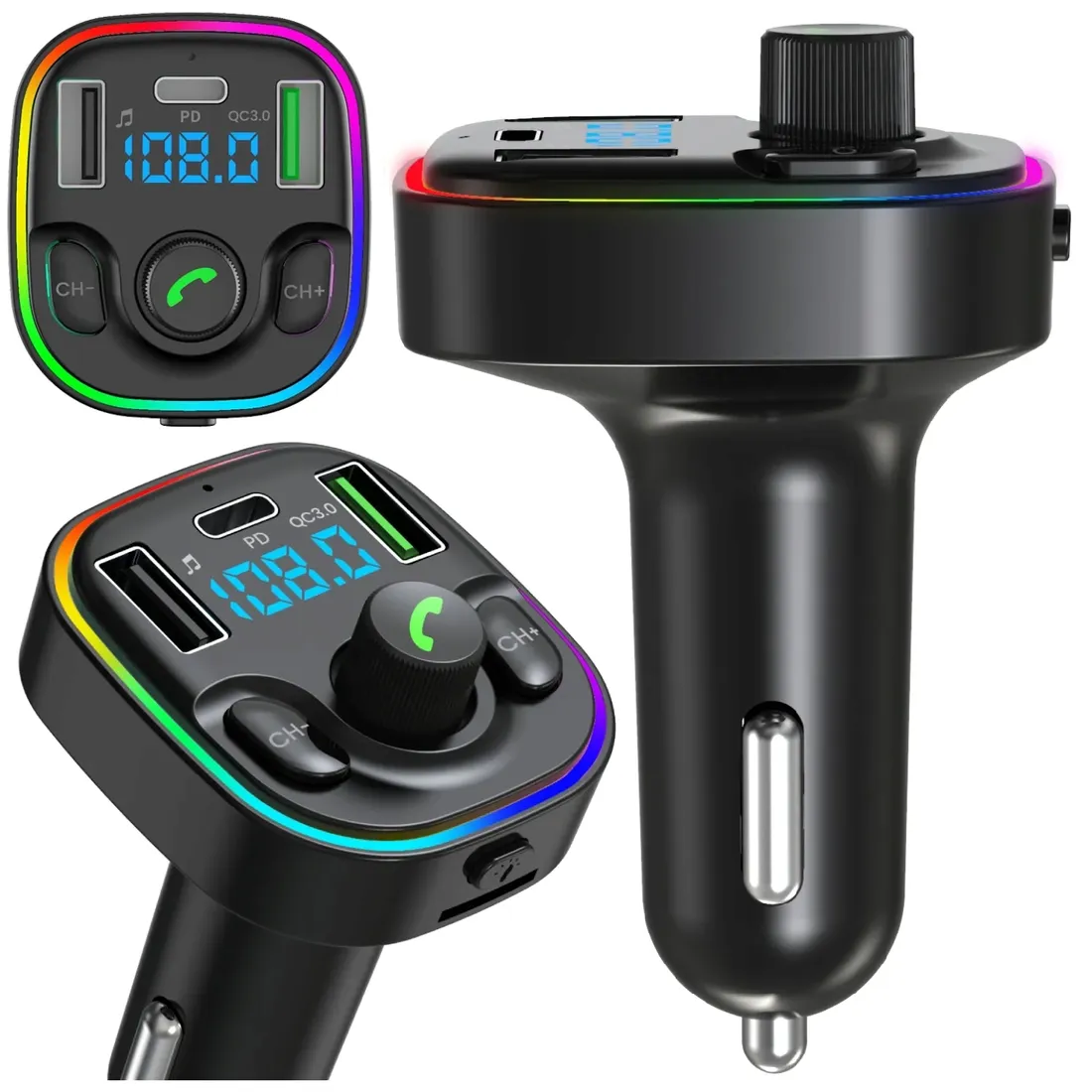 transmiter-samochodowy-fm-manta-bluetooth-usb-c-led-qc3-0-pd-stream