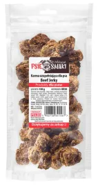 suszone-mieso-wolowe-dla-psa-beef-jerky-100percent-wolowina-karma-bez-zboz-100g