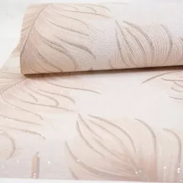 tapeta-z-piorkami-z-brokatem-nowoczesna-elegancka-flizelina-do-mycia