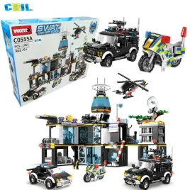 klocki-konstrukcyjne-zestaw-mega-1261-elementow-policja-komisariat-outlet