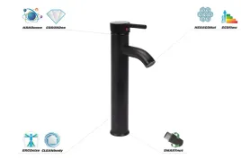 bateria-umywalkowa-stojaca-fala-retro-czarny