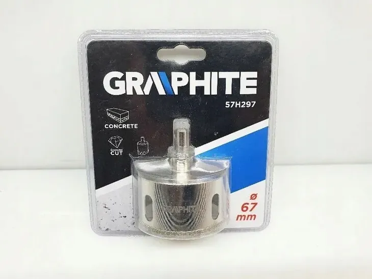 graphite-57h297-otwornica-wiertlo-diamentowe-do-gresu-67mm-zastosowanie-beton
