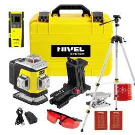 nivel-system-cl4r-laser-krzyzowy-czerwony-zestaw