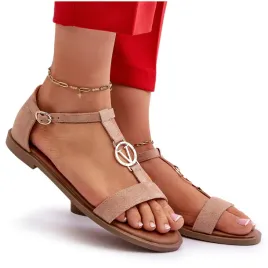 vinceza-17321-sandaly-plaskie-bezowe-zamszowe-37