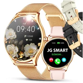 smartwatch-jg-smart-funkcjonalny-smartwatch-zestaew-zloty