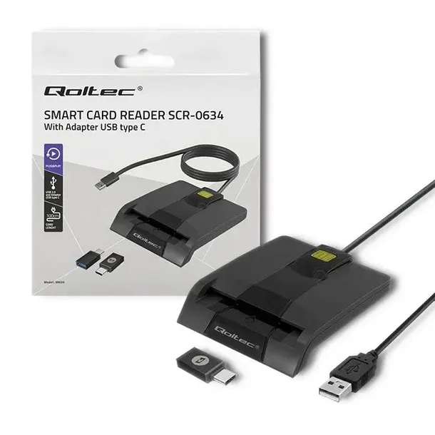 qoltec-inteligentny-czytnik-chipowych-kart-id-usbc-zasilanie-usb