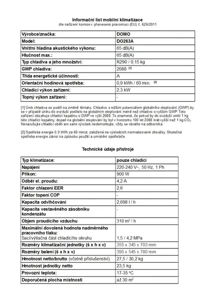 klimatyzator-domo-do263a-900-w-zakres-klas-efektywnosci-energetycznej-a-d
