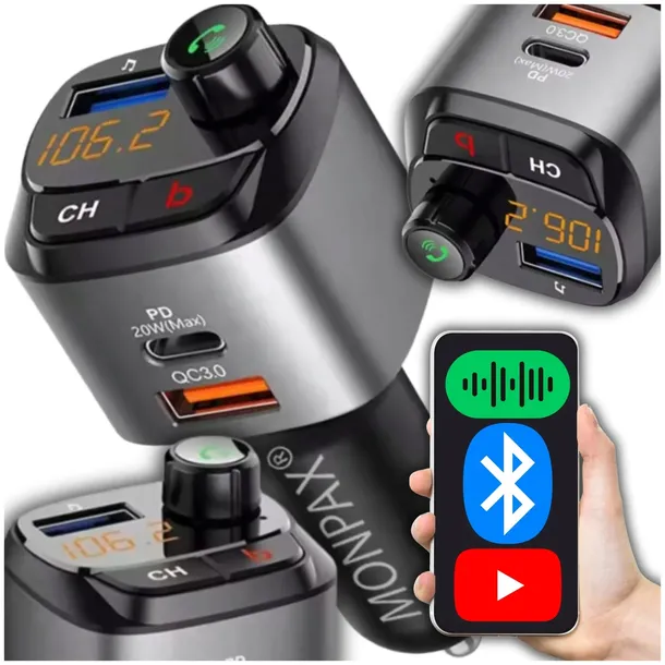 transmiter-samochodowy-renew-force-z-ladowarka-usb-36w-i-bluetooth-marka-renew-force-kod-producenta-916372964