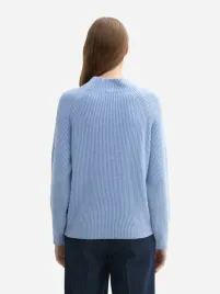 tom-tailor-sweter-damski-niebieski-prosty-do-pasa-rozmiar-xxl