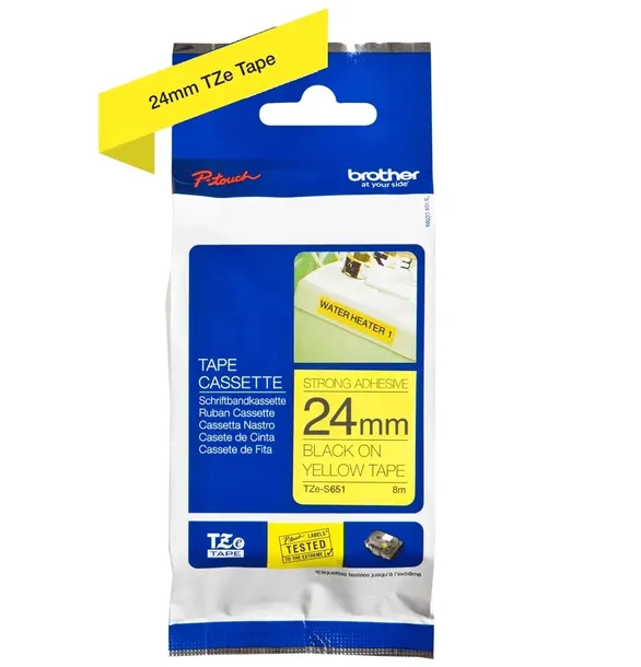 tasma-brother-tzes651-kolor-zolty