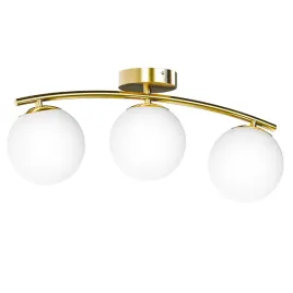 zlota-lampa-sufitowa-wiszaca-led-3x-g9-zyrandol-biale-kule-szklane-salon