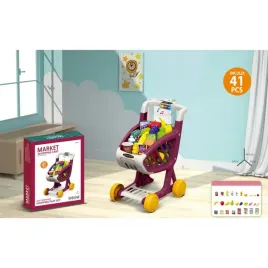 wozek-na-zakupy-z-funkcja-swiatel-i-muzyki-41-szt-czerwony