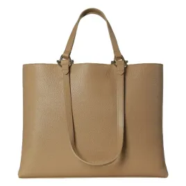 coccinelle-torebka-shopper-skora-naturalna-zielony