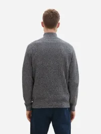 tom-tailor-sweter-szary-okragly-rozmiar-m