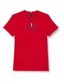 tommy-hilfiger-t-shirt-meski-slim-czerwony-m