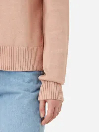 calvin-klein-jeans-sweter-damski-pomaranczowy-klasyczny-do-pasa-rozmiar-m