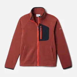 columbia-bluza-dziecieca-poliester-czerwony-rozmiar-146