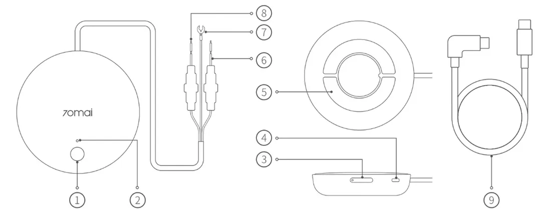 adapter-samochodowy-70mai-hardwire-kit-4g-up04